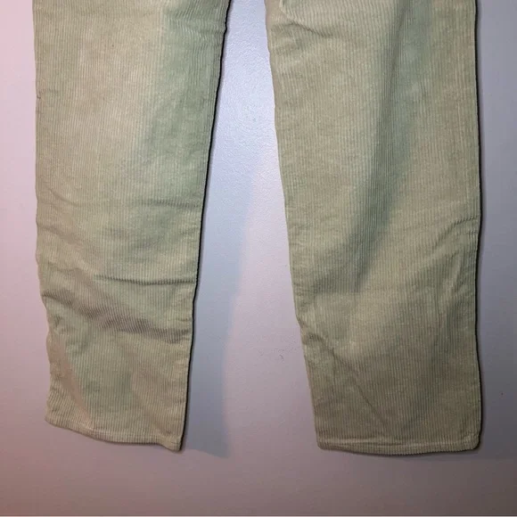 PacSun Green Corduroy Pants Size 28 - Picture 7 of 9